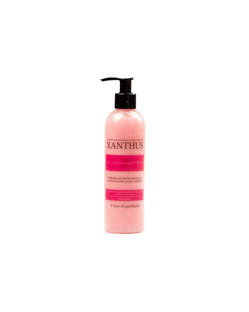 gel chauffant muscles chevaux xanthus naturel